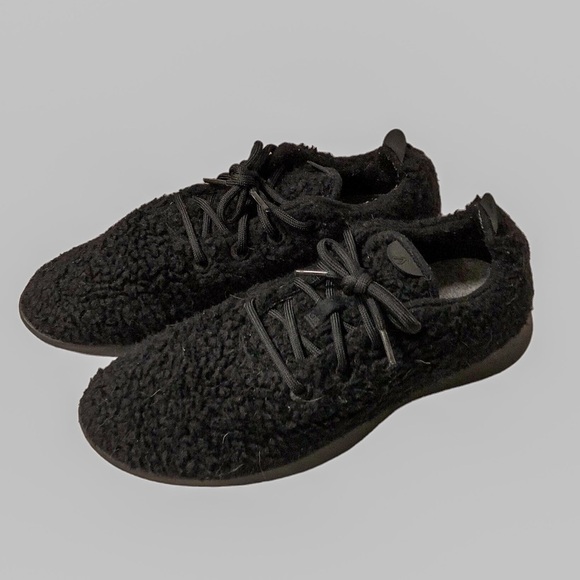 Allbirds Wool Dasher Fluffs Sneakers Black Size 11 - Picture 3 of 8